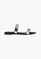 Alexandre Birman - Angelica embellished leather sandals - Black - EU 36