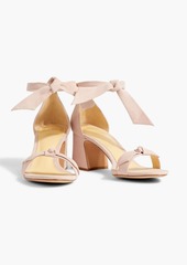Alexandre Birman - Bow-embellished suede sandals - Pink - EU 35.5