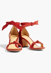 Alexandre Birman - Bow-embellished suede sandals - Red - EU 35.5