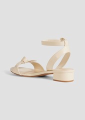 Alexandre Birman - Clarita 35 bow-detailed leather sandals - White - EU 35