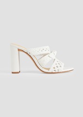 Alexandre Birman - Clarita 90 braided leather mules - White - EU 35