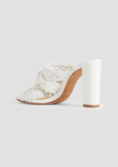 Alexandre Birman - Clarita 90 braided leather mules - White - EU 35