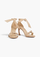 Alexandre Birman - Clarita bow-detailed leather sandals - Neutral - EU 37