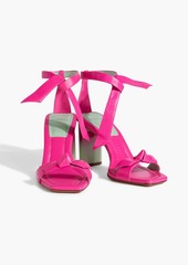 Alexandre Birman - Clarita bow-detailed leather sandals - Pink - EU 37
