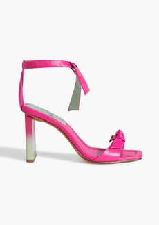 Alexandre Birman - Clarita bow-detailed leather sandals - Pink - EU 41