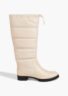 Alexandre Birman - Clarita quilted leather boots - Neutral - EU 38.5