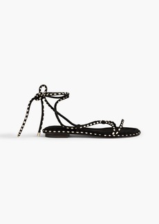 Alexandre Birman - Donna polka-dot suede sandals - Black - EU 35