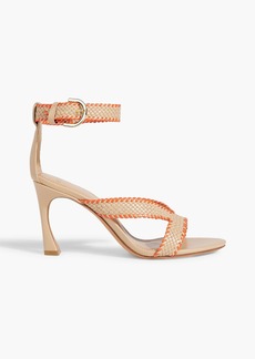 Alexandre Birman - Giorgia 85 woven leather sandals - Neutral - EU 37