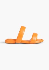 Alexandre Birman - Lilla padded leather sandals - Orange - EU 36