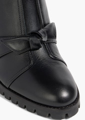 Alexandre Birman - Lolita bow-detailed leather ankle boots - Black - EU 35