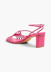 Alexandre Birman - Naya 50 patent-leather sandals - Pink - EU 37