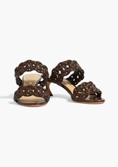 Alexandre Birman - Sammy 50 braided leather mules - Brown - EU 35.5