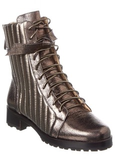 Alexandre Birman Clarita Quilted Leather Combat Boot