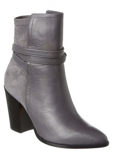 Alexandre Birman Clarita Tie 90 Leather & Suede Bootie