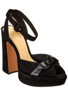 Alexandre Birman Pepitta 120 Suede Platform Sandal