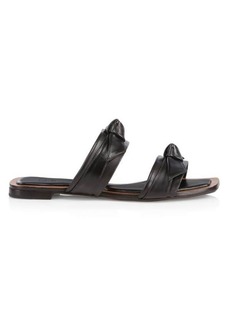 Alexandre Birman Clarita Padded Leather Sandals