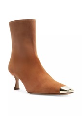 Alexandre Birman Olivia Retro 60MM Suede Ankle Boots