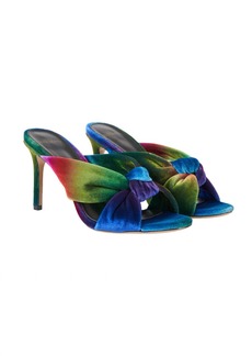 Alexandre Birman Women Sofia Velvet Sandal In Multi Cosmo Velvet