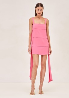 Alexis - Hazel Draped Mini Dress - Pink - XS - Moda Operandi