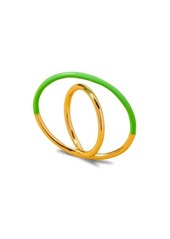 Alexis Bittar 14K Yellow Goldplated Orbiting Ring