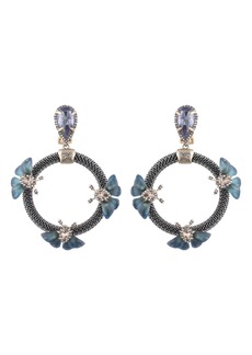 Alexis Bittar Brutalist Butterfly Clip-On Drop Earrings in Dh Wing Print at Nordstrom Rack
