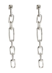 Alexis Bittar Future Antiquity Chain-Link Linear Drop Earrings 
