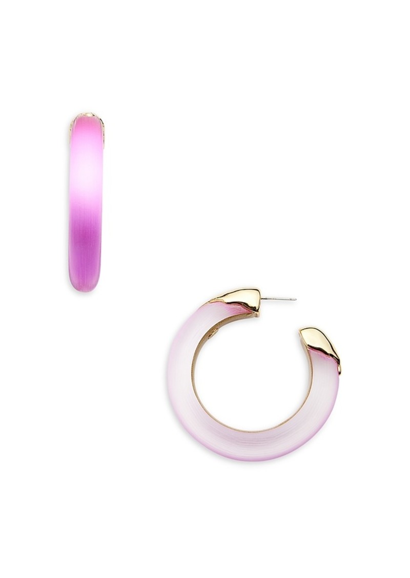 Alexis Bittar Luminos Statement Hoop Earrings