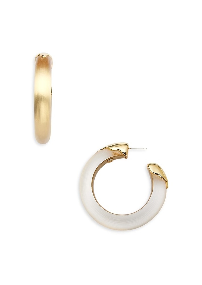 Alexis Bittar Luminos Statement Hoop Earrings