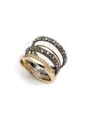 Alexis Bittar Pavé Stack Ring in Gold at Nordstrom