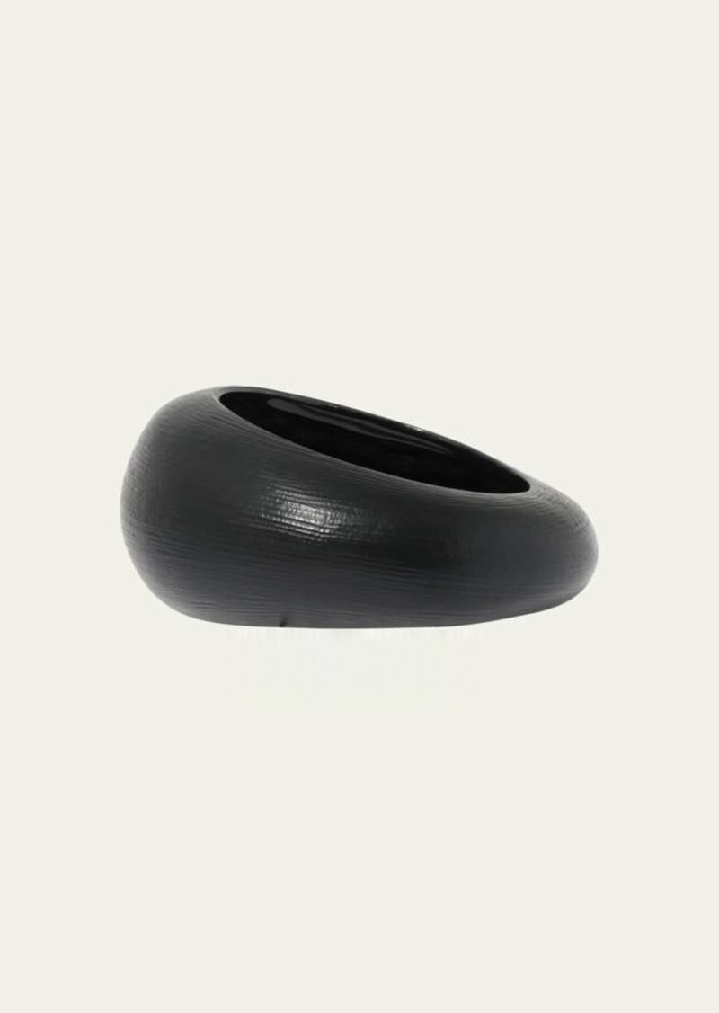 Alexis Bittar Puffy Lucite Tapered Bangle Bracelet