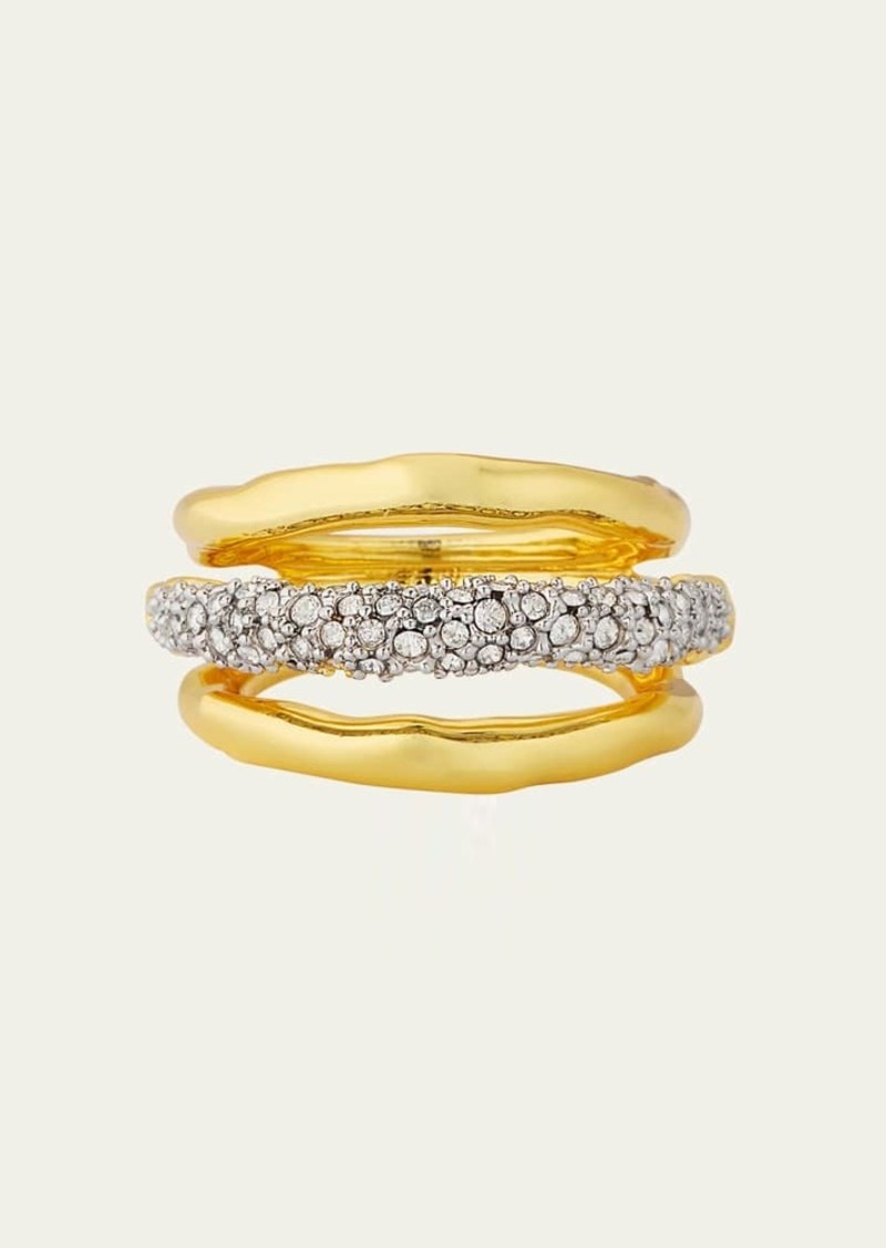 Alexis Bittar Solanales Crystal Orbiting Ring