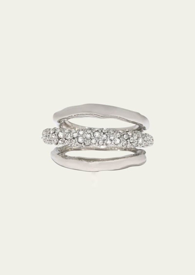 Alexis Bittar Solanales Crystal Orbitting Ring