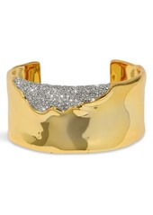 Alexis Bittar Solanales Skinny Crystal Pavé Cuff