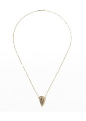 Alexis Bittar Solanales Crystal Pendulum Pendant Necklace