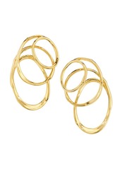 Alexis Bittar Twisted 14K Goldplated Looped Earrings