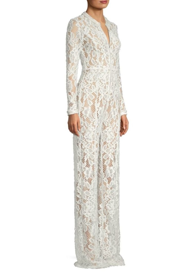 ivory lace jumpsuit