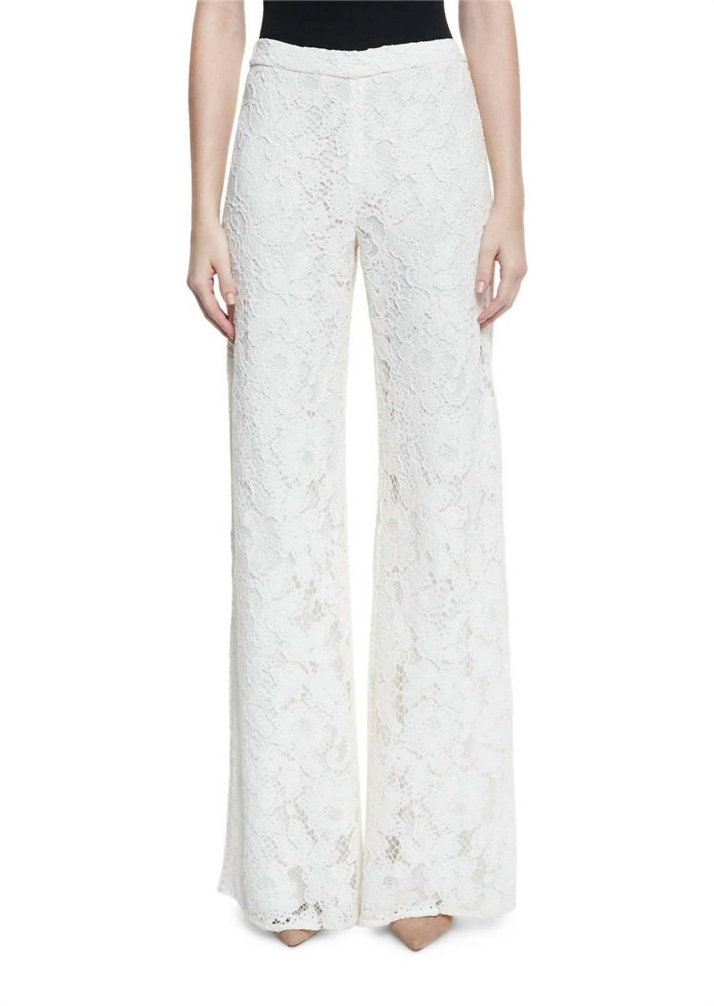 Alexis Rina Lace Pants In Cream