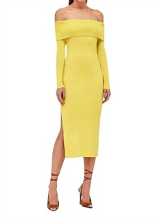 Alexis Women's Justine Dress In Canary