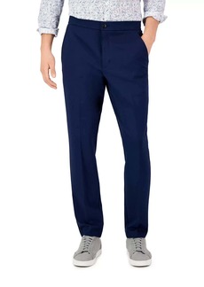 Alfani 100166123MN Suit Pants Men's Blue Modern Knit Regular-Fit Pockets MCWW223