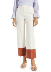 Alfani Colorblocked Straight Pants, Created for Macy's