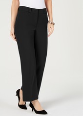 Alfani Curvy Bootcut Pants, Regular, Short, & Long Lengths, Created for Macy's - Deep Black
