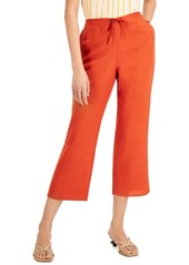 Alfani Drawstring Cropped Pants, Created for Macy's