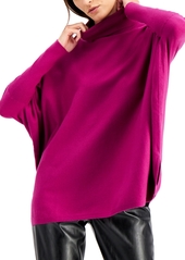Alfani Drop-Shoulder Turtleneck Sweater, Created for Macy's