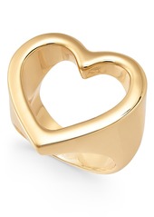 Alfani Gold-Tone Open Heart Ring, Created for Macy's