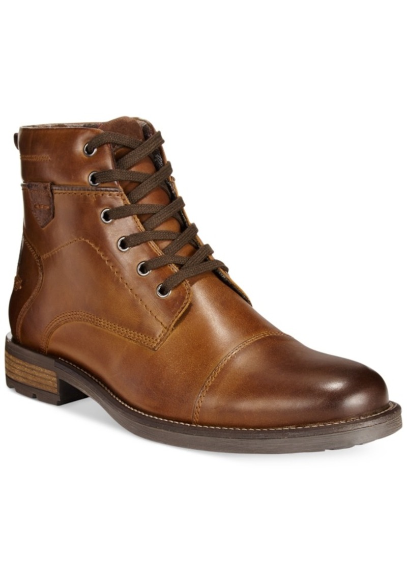Alfani Alfani Jack Cap Toe Boots, Created for Macy&#39;s Men&#39;s Shoes | Shoes