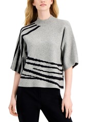 Alfani Kimono-Print Sweater, Created for Macy's