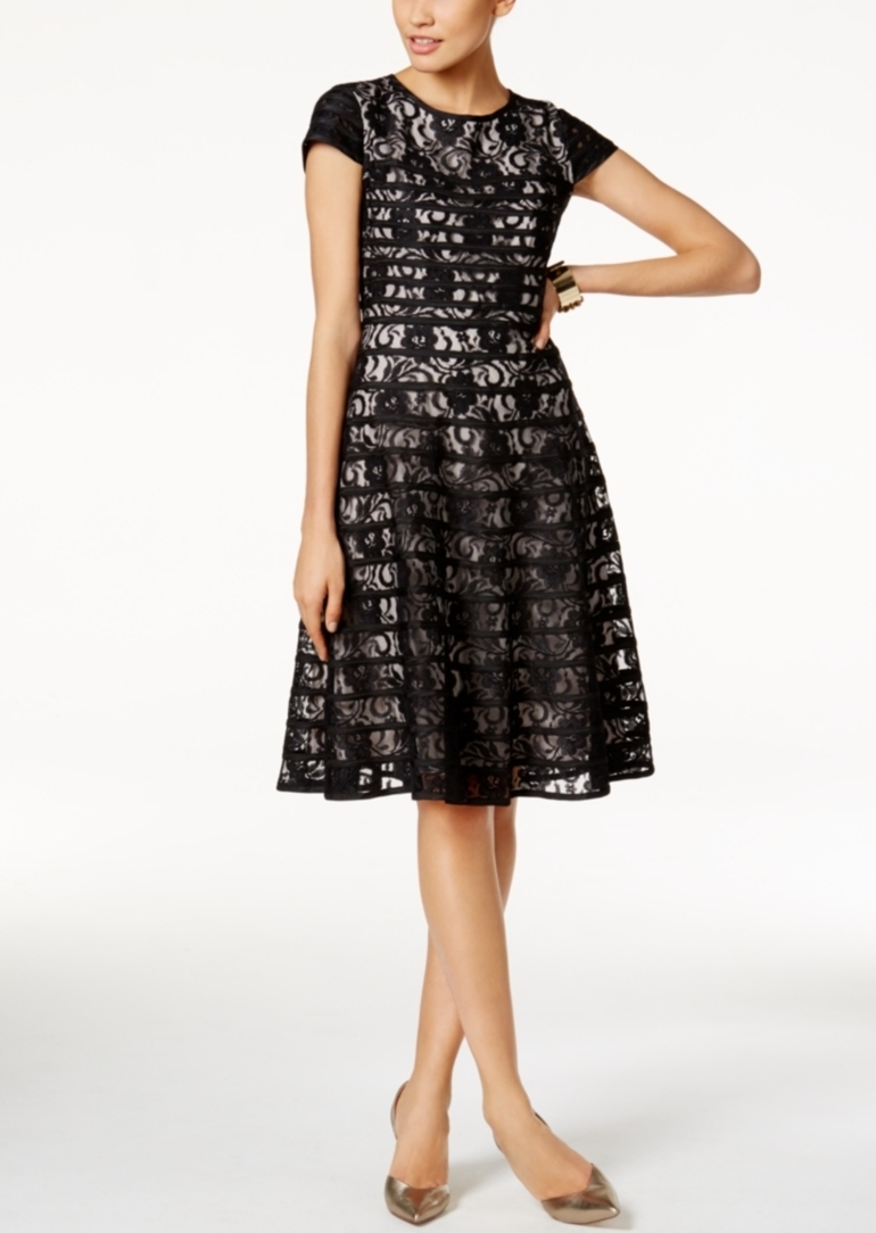 Alfani Alfani Lace Fit & Flare Dress, Created for Macy's | Dresses