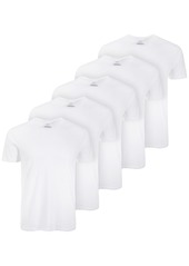 Alfani Men's 5-Pk. Moisture-Wicking Solid T-Shirts, Created for Macy's