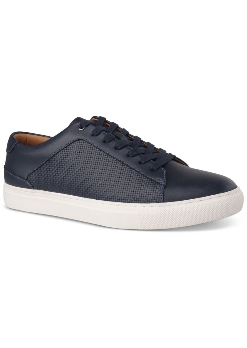 Alfani Men's Adairr Dress Sneaker, Created for Macy's - Navy