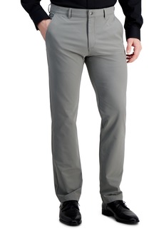 Alfani Men's Alfatech Woven Smart Pants, Created for Macy's - Storm Gray